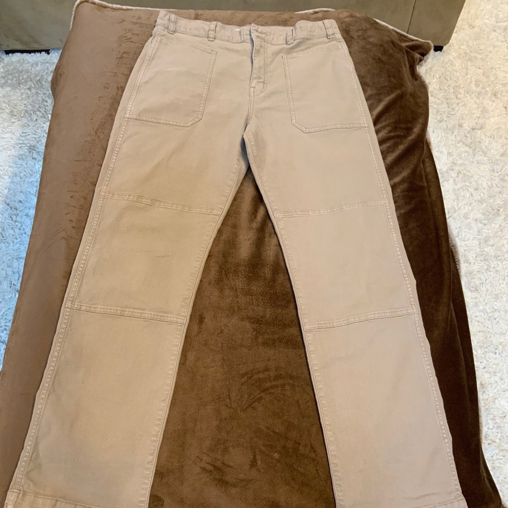 Madewell Tan 29 90’s Straight pants Timeless Classic Scandi Cottagecore Coastal